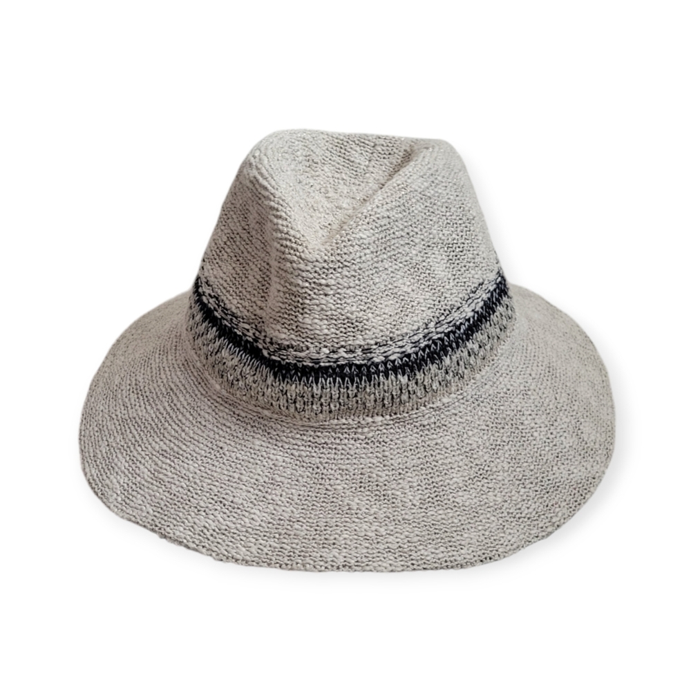 Stylish Cream Fedora Hat